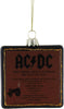 AC/DC - Album Cover 2-pc 3.5-Inch Glass Ornaments by Kurt Adler Inc.