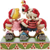 Peanuts - Peanuts Gang Holiday Pyramid Stacked Figurine from Jim Shore by Enesco D56