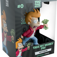 Futurama - Take My Money FRY Boxed Vinyl Figure by YouTooz Collectibles