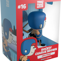 Peanuts - HOCKEY Charlie Brown Boxed Vinyl Figure by YouTooz Collectibles