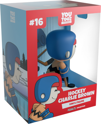 Peanuts - HOCKEY Charlie Brown Boxed Vinyl Figure by YouTooz Collectibles