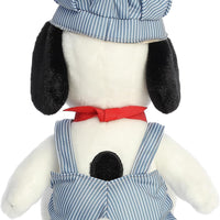 Peanuts  - Train Engineer SNOOPY Plush by Aurora