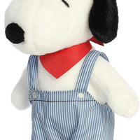 Peanuts  - Train Engineer SNOOPY Plush by Aurora