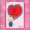 PEANUTS - Charlie Brown Valentine's Day  3.75" ReAction Figure by Super 7