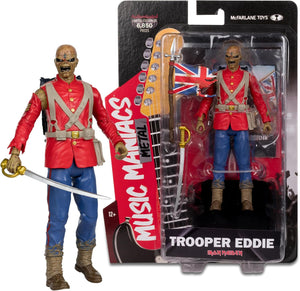 Iron Maiden -  Movie Maniacs "Trooper Eddie" 6-inch Posed Figure by McFarlane Toys