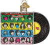 Rolling Stones - Some Girls Glitter Album Cover GLASS Ornament by OWC