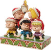 Peanuts - Peanuts Gang Holiday Pyramid Stacked Figurine from Jim Shore by Enesco D56