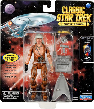 Star Trek - Classic Movie Series The Wrath of Khan - KHAN NOONIEN Action Figure by Playmates Toys