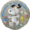 Peanuts - SNOOPY Welcome Decorative Garden Stepping Stone by Spoontiques, Inc.