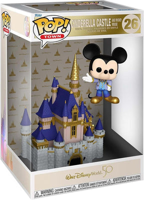 Walt Disney World 50th - Cinderella Castle #26 POP! Town by Funko
