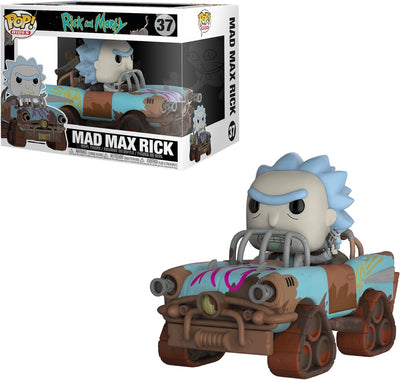 Rick & Morty - MAD MAX RICK POP! Ridez Vinyl Set
