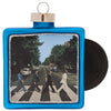 Beatles - Abbey Road Album Cover GLASS Ornament by Kat & Annie