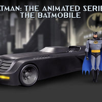 DC Collectibles - Juego de figuras de acción de Batman y Batcycle de la serie animada de Batman