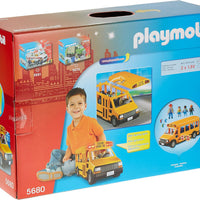 City Life - School Bus Vehicle Playset Building Set by Playmobil