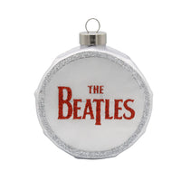 Beatles - Sgt. Pepper's Drum GLASS Ornament by Kat & Annie