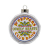 Beatles - Sgt. Pepper's Drum GLASS Ornament by Kat & Annie