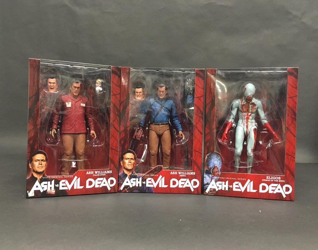 Ash vs. Evil Dead - Starz TV Series 1 Set of 3-Figures by NECA