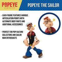 POPEYE - Popeye Classics Wave 1 POPEYE THE SAILOR MAN Action Figure by Boss Fight Studio