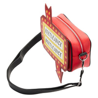 Beetlejuice - Graveyard Sign Crossbody Bag by LOUNGEFLY