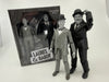 Laurel & Hardy - Set of 2pc B&W Action Figure Boxed Set by Wandering Planet Toys