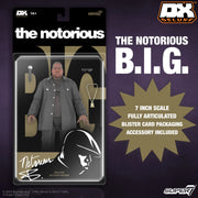 Notorious BIG - Figura de reacción Hip Hop Ready To Die 3 3/3" de Super 7