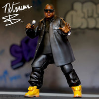 Notorious BIG - Figura de reacción Hip Hop Ready To Die 3 3/3" de Super 7