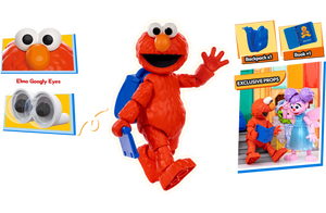 Sesame Street - Wave 1 ELMO Building Set by BLOKEES