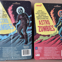 Astro Zombies - Astro Zombie (Teal/Blue) & (Black/Silver) set of 2-pcs 3 3/4" ReAction Figures by Super 7