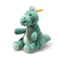 STEIFF -  JOSHI Baby T-REX Dinosaur in Suitcase Premium Plush by STEIFF