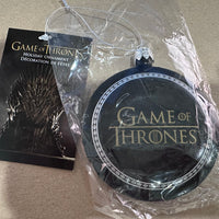 Game of Thrones - Iron Throne Disc Christmas Ornament by Kurt Adler Inc.