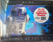 Star Wars - R2 - D2 8" x 10" Hologram Lenticular Frameable Collector Poster