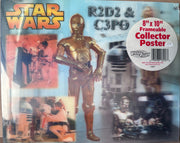 Star Wars - R2D2 & C3PO 8" x 10" Hologram Lenticular Frameable Collector Poster