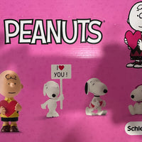 Peanuts - TRUE LOVE Set of 4-pcs Vinyl Figures by Schleich