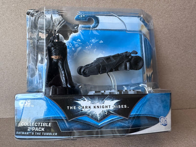Batman: The Dark Knight Rises - Mini Collectible Batman & The Tumbler 2-Pack Set