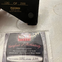 Spider-Man - Marvel Diecast Spider-Man Estatua a escala 1/12 por Corgi 