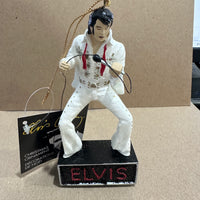 Elvis Presley - Elvis on Base with Microphone in Jumpsuit  Ornament by Kurt Adler Inc.