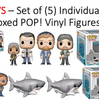 JAWS Movie - Set of (5) Individually Boxed Funko Pop! Vinyl Figures