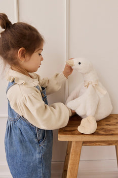 Snuggle Bunnies  - ROSIE the DUCK 18" Tall Premium Plush by Jamie Kay Co.