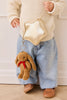 Snuggle Bunnies  - Penelope the Bunny Toffee Keyring Premium Plush by Jamie Kay Co.