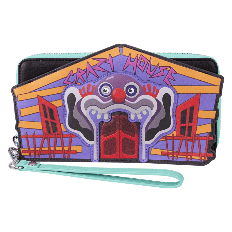 Killer Klowns from Outer Space- Zip Around Wristlet Wallet by Loungefly