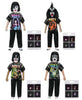 KISS BAND - Ben Cooper Costume Set of 4-pc Clothed Figures by NECA