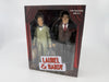 Laurel & Hardy - Set of 2pc Color Action Figure Boxed Set by Wandering Planet Toys