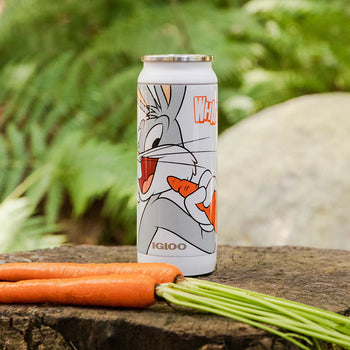 Looney Tunes - BUGS BUNNY 16 Oz Stainless Steel Can Tumbler by Igloo Coolers