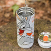 Looney Tunes - BUGS BUNNY 16 Oz Stainless Steel Can Tumbler by Igloo Coolers