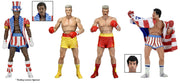 Rocky IV - Complete Set of (4) 40th anniversary 7" BOXED Action Figures by NECA