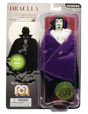 Dracula - in Purple Lined Cape Glow in The Dark Horror Classic 8