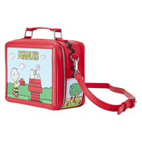 Peanuts - Charlie Brown Lunchbox Crossbody Bag by LOUNGEFLY