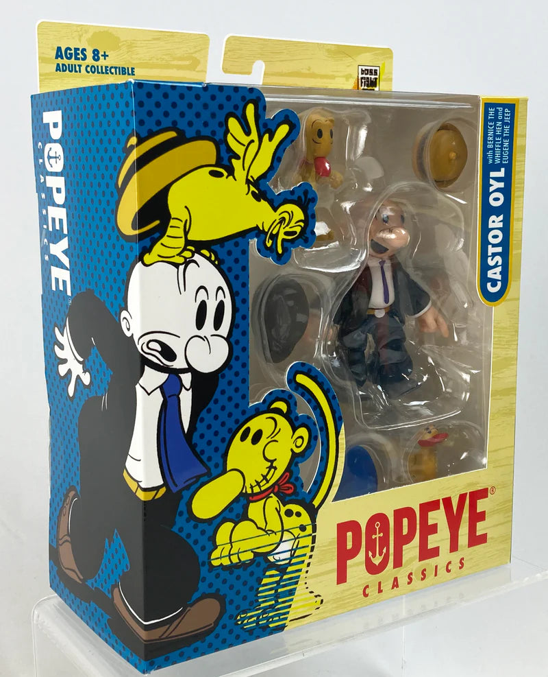 POPEYE - Popeye Classics Wave 1 CASTOR OYL Action Figure by Boss Fight Studio