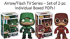 Arrow/Flash TV Series - Set of 2-pc Individual Boxed POPs! by Funko