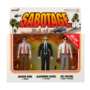 Beastie Boys -  Hip Hop SABOTAGE 3-pack ReAction Figures Boxed Set by Super 7